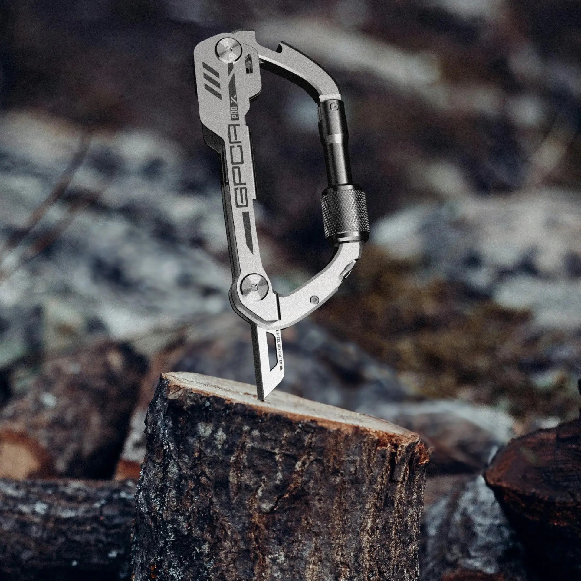 PRO X KEY and key module on a timber post
