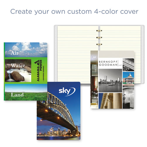 FiloFax® 4-color Refillable Desk Noteook